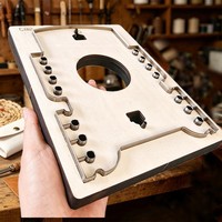Cetakan Kulit Tanpa Sambungan untuk Tempat Kartu Kecil, Cetakan Kotak Peralatan Kulit, Cetakan Kosong untuk Kerajinan Kulit Buatan Tangan DIY dari Cina untuk Dewasa