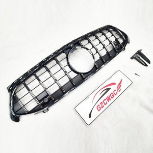 Parrilla de rejilla de radiador de parachoques delantero estilo GTR para Mercedes Benz Clase A W177 A200 <span class=keywords><strong>A250</strong></span> A45 <span class=keywords><strong>2023</strong></span>-in - Product Image 4