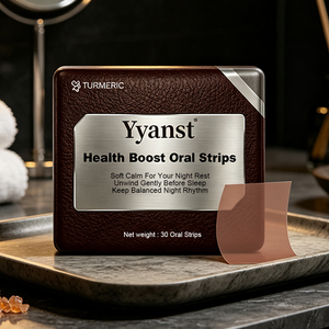 Bandes buccales au curcuma pour la nuit, 30 unités, pour un sommeil réparateur, apaisant et relaxant, favorisant un rythme équilibré, complément bien-être OEM pour adultes - Product Image 3