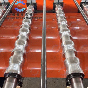 High Accuracy Color Steel Roof <b>Tile</b> Making Machine with Motor for Automatic Roll Forming - Product Image 4