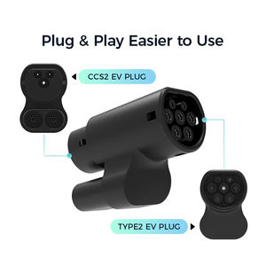 ملحقات شاحن سريع من CCS2 إلى Tesla من النوع 2 صحن العاصمة ، محول - Product Image 2