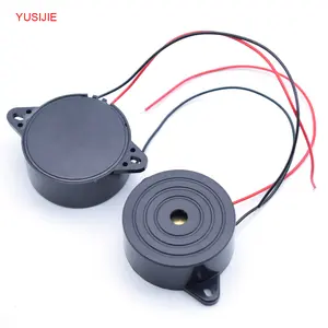 Continuous long sound alarm equipment security alarm sound buzzer 12V active DC diameter 42mm height 18mm