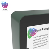 Kiosque d'affichage de paiement auto-service, automatique, avec code QR, balayage dans les lots/cantine/banque/restaurant, affichage numérique auto-service