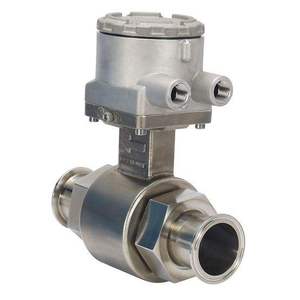 New New In Stock Wholesale Hygienic Magnetic <b>Flow</b> <b>Meter</b> Sensor Stainless Steel Water Oil Gas Air OEM LCD Display Digital - Product Image 3