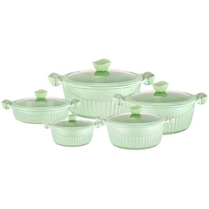 Bộ Đồ Nấu Nướng Nhôm Chống Dính Đá Granite Greblon C3 Nồi Hầm - Product Image 2