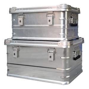 Heavy duty Aluminum Tool case transport other tool storage with wheels Equipment tool Storage box heavy duty customized insert
