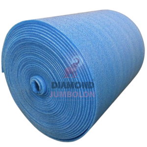 Rouleau de sous-couche en mousse EPE de 1 mm, rose, léger, pour moquette et tapis - Product Image 1