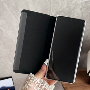 Nouvel arrivage : Étui fin en cuir véritable avec aimant et fonction veille automatique pour <span class=keywords><strong>Huawei</strong></span> Honor Magic V2, Vs2, <span class=keywords><strong>Mate</strong></span> <span class=keywords><strong>X2</strong></span>, X3, X5 - Product Image 6