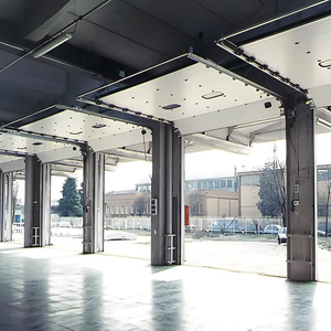 Rails droits incurvés en acier galvanisé industriel moderne de 3 pouces Accessoires de quincaillerie pour portes de <span class=keywords><strong>garage</strong></span> durables 1 an en usine directe - Product Image 6