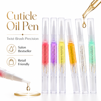 Stylo d'huile pour cuticules végétalien, nourrissant et revitalisant, 15 saveurs, pour soins des ongles personnalisés, marque privée, cadeau de salon