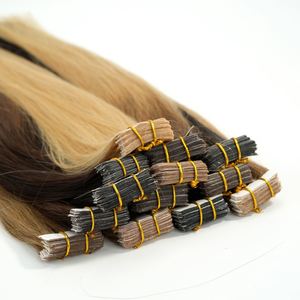 Extensiones de Cabello Virgen Remy de Doble Trama, Grado 9A, Ruso, Adhesivas, Invisibles, Sin Costuras, Sin Enredos ni Caída, Varios Colores - Product Image 3