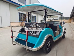 Autobús Turístico Eléctrico Retro de Estilo Americano, con Batería de Litio y Energía Solar, de 5 a 14 Asientos, 30-40 km/h - Product Image 3
