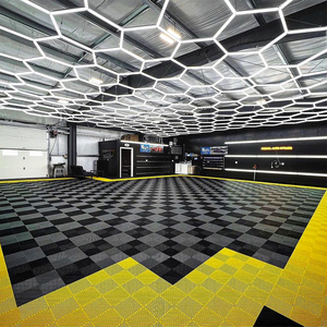 Salle de sport Bar Exposition Hexagone Panneaux Led 6 <span class=keywords><strong>Lumières</strong></span> Applique murale hexagonale <span class=keywords><strong>Lumières</strong></span> RVB - Product Image 3