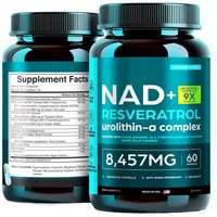 Капсулы с липосомальным NAD+ (CoQ10, ресвератрол, уридин) – добавка для поддержания здоровья