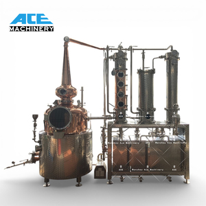Appareil de distillation hybride en cuivre et acier inoxydable de 1750 litres conçu pour les spiritueux commerciaux - Product Image 6
