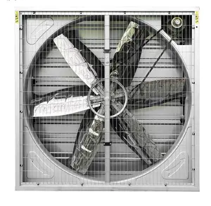 Ventilación de martillo pesado 1000mm Casa de granja avícola ventiladores de flujo axial ahorro de energía ventilador de refrigeración de escape de 60 pulgadas almacén de minería