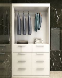 Armoire de salle de bain moderne murale laquée avec lavabo en céramique, miroir intelligent à LED, tiroirs - Design durable et facile à nettoyer - Product Image 5