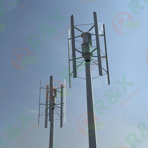 380v 220v Low Noise Generator 100kw 50kw 30kw 20kw 10kw Vertical Wind Mill for Home RX-HV 220v 380v Wind Generator Manuf - Product Image 2