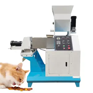 Çok fonksiyonlu pet gıda yapma makinesi evcil hayvan maması yapmak için satış makinesi için evcil hayvan yemi çıkarıcı kullanılır