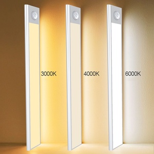 Rechargeable Wireless Motion <strong>Sensor</strong> Closet <strong>Light</strong> LED Under Cabinet <strong>Light</strong> with Aluminum Luminous White Magnet <strong>Dark</strong> Mah