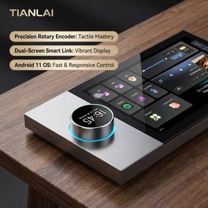 Panel de Control Inteligente para el Hogar Tianlai Q8, Android 11, Zigbee, MQTT, Hub de Pared con Perilla Giratoria para Viviendas, Venta al Por Mayor de Fábrica - Product Image 6