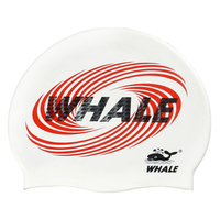Casquettes de natation en silicone imperméables à haute élasticité avec impression de logo personnalisée OEM ODM et impressions de mode en sérigraphie pour la natation