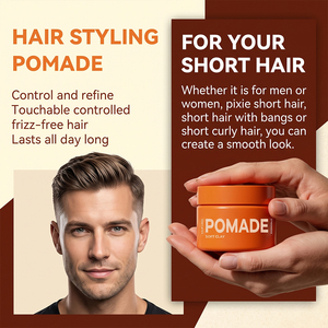 Pomada de Arcilla Suave Orgánica de Marca Privada, Fijación Duradera, Aroma Original, Cera para Peinar el Cabello para <span class=keywords><strong>Hombre</strong></span>, Pomada para el Cabello de Alta Calidad - Product Image 4