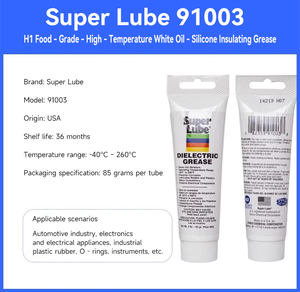Grasa de Vacío y Dieléctrica de Silicona ZY121 Super Lube 91003 85g Semi-Sólida 3OZ Grasa de Alto Dieléctrico y Vacío - Product Image 5