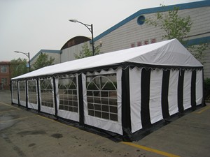 Tente de réception robuste en PVC 500 g/m², résistante au feu, pour mariages et événements, avec structure en acier galvanisé et tubes de 38 mm, <span class=keywords><strong>prix</strong></span> usine - Product Image 2