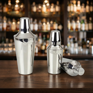 Ensemble de shaker Boston classique de petite taille en métal et verre écologique avec une capacité de 850 ml pour un usage domestique et en bar - Product Image 3