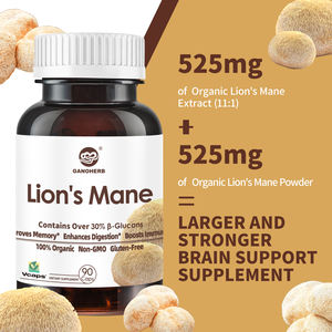 GanoHerb Lions Mane Reishi, капсулы из смеси органической Melena de Leon и Red Reishi для использования в домашнем офисе или в путешествиях - Product Image 4