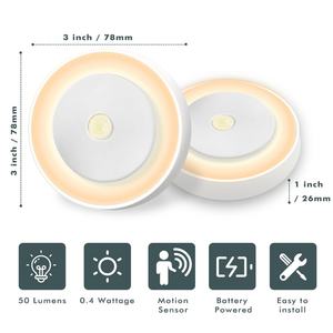 Lumière LED magnétique à détecteur de mouvement USB sans fil pour sous-meuble de cuisine, éclairage LED à capteur de mouvement pour intérieur - Product Image 4
