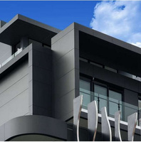 Revêtement mur extérieur Alucobond imperméable 4mm Pvdf panneaux composites en aluminium de différentes couleurs