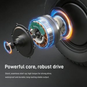 Patinete Eléctrico Plegable GT1 con Sistema de Motor Dual sin Escobillas, Suspensión Completa, Alcance de 113 KM, Amortiguador Incluido para Impactos Fuertes - Product Image 2