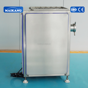 เครื่องบดเนื้ออุตสาหกรรมมาตรฐาน CE; เครื่องบดเนื้อความปลอดภัยสูงพร้อมตะแกรงป้องกันหยุดฉุกเฉินสำหรับโรงงาน - Product Image 3