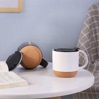Offre Spéciale 2025 Nouveau Fabricant Personnalisé Mug Fournisseur Sublimation Logo Coloré Transfert de Chaleur Fond en Bois Tasse en Céramique