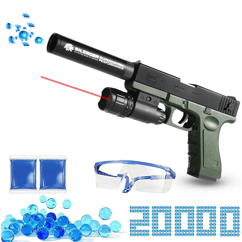 प्लास्टिक के खोल इंजेक्शन खिलौना नरम गोली बंदूक Airsof स्निपर शूटिंग फोम मिनी ब्लास्टर शॉटगन नरम गोली बंदूक