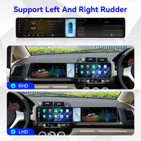 Автомагнитола MOOKAKA 12.3+ 4.99+12.3 дюйма для Honda Fit/City/EVERUS S1 2002-2015 с GPS-навигацией, беспроводным CarPlay и интерактивным экраном