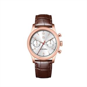 Seagull Brand ST1901 Sapphire Crystal Chronograph See-through Caseback Limited Edition Men's Automatic <b>Mechanical</b> <b>Watches</b> - Product Image 1