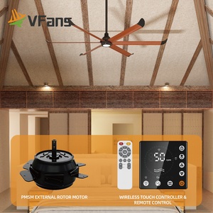 VFans Ventilatore da Soffitto con Pale in Alluminio a 7 Colori, Ampio Angolo, Motore a Magneti Permanenti, per Camera da Letto e Sala da Pranzo - Product Image 1