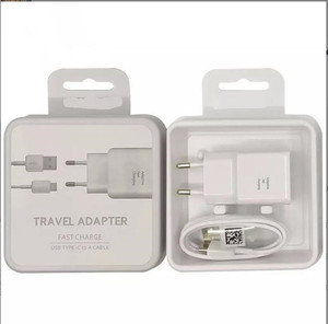 Adaptateur Original qc3.0 Charge murale USB de téléphone portable de voyage avec câble de type c pour samsung <span class=keywords><strong>Galaxy</strong></span> S8 S9 <span class=keywords><strong>Note</strong></span> <span class=keywords><strong>9</strong></span> s10 <span class=keywords><strong>chargeur</strong></span> <span class=keywords><strong>rapide</strong></span> - Product Image 6