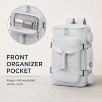 Sac à dos de voyage grande capacité, imperméable, léger, en tissu Oxford, pour ordinateur portable, pour l'extérieur