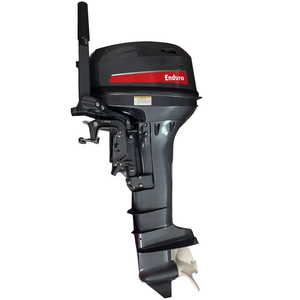 Moteur hors-bord pour bateau de pêche, essence, 2 temps, 18 CV, moteur électrique de pêche pour bateaux à voile - Vente chaude - Product Image 2