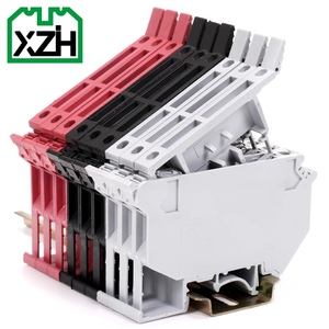 UK5-HESI 4 mét khối thiết bị đầu cuối cầu chì với 5x25 cầu chì vít ngắt kết nối LEVER cầu chì dây điện nối Din Rail khối thiết bị đầu cuối - Product Image 2