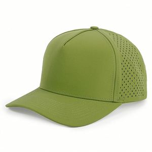 Wholesale Customized High Quality <b>Waterproof</b> Baseball Cap Laser Perforated <b>Hat</b> Tee Hole <b>Waterproof</b> Golf Trucker <b>Hats</b> - Product Image 5
