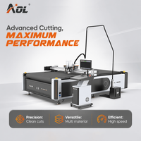Machine de découpe à plat CNC AOYOO pour panneaux en mousse PVC, panneaux KT, carton