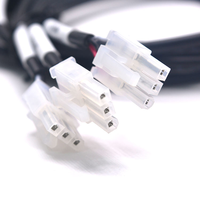 Câble Série RS232 DB9 pour Harnais de Câblage Automobile avec Multiples Bornes Étiquetées pour Programmation PLC, Contrôle Industriel et Capteurs