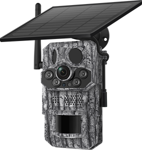 3mp hd חיצוני מצלמה ציד אינפרא אדום 940nm מעקב אחר Gps ו טמפרטורה זיהוי טמפרטורה אופציונלי 4g מצלמה סולארית - Product Image 1