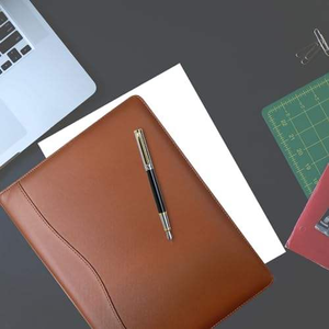 Nhà máy tùy chỉnh không thấm nước trình bày tập tin giấy với khe cắm danh mục đầu tư kinh doanh thư mục - Product Image 5