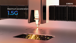 G.WEIKE Nouvelle série LN 1kw 3kw Machine <span class=keywords><strong>de</strong></span> découpe laser modèle ouvert <span class=keywords><strong>5</strong></span> pieds x 10 pieds pour la découpe <span class=keywords><strong>de</strong></span> tôles - Product Image 6